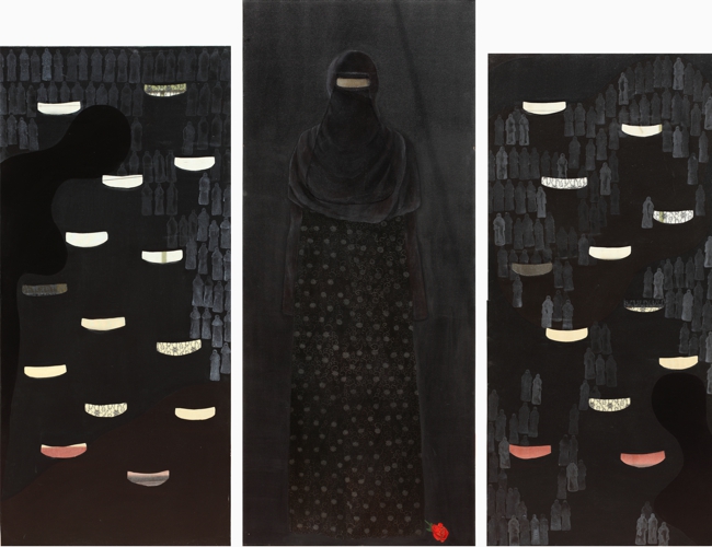 Burqa Work by BV Swetha